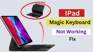 How to Fix iPad magic keyboard not working 2022 ! Magic keyboard not connecting to iPad.