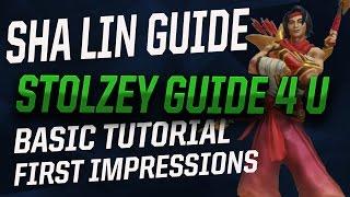 PALADINS SHA LIN GUIDE - NEW CHARACTER BASIC TUTORIAL - A PRO PLAYER'S FIRST IMPRESSION