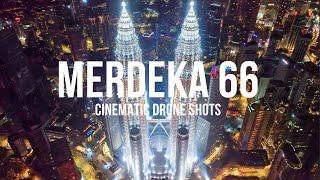 Merdeka ke-66 Tahun!! | Malaysia's Independence Themed Cinematic Drone Shots