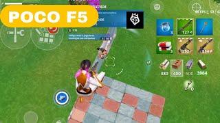 Xiaomi Poco F5 - FORTNITE mobile 60fps