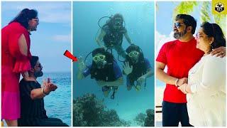 Jothe Jotheyali Serial Actor Anirudh Enjoying Maldives Trip With Family | Dr Vishnuvardhan Family