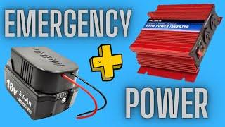 DIY Emergency Power Supply