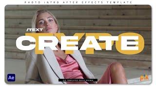 Photo Intro - Free After Effects Template | Pik Templates