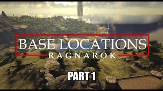 Top 10 Base Locations Ragnarok Pt 1/5 | ARK Survival Evolved | Official