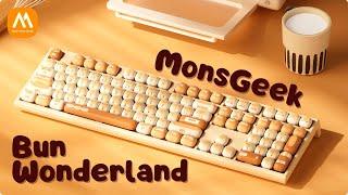 Ổ bánh mì đến từ tiệm bánh Akko | AKKO MonsGeek MG108B Bun Wonderland (Review & Sound test)