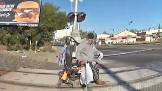 California Officer Saves Man in Wheelchair From Oncoming Train