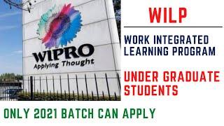  wipro  off campus drive 2021 | off campus recruitment 2021 batch | WILP 2021 Program | apply now