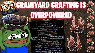 CRAFTING AN INSANE +2 ARROW ELEMENTAL BOW - DOUBLE FRACTURED SHAPER BLIZZARD CROWNS AND 19 RINGS.