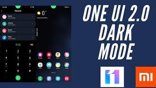 MIUI 11 BEST THEME 2020 || ONE UI 2.0 DARK || NO THIRD PARTY || BEST DARK MODE