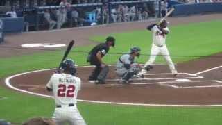 DUGOUT SEATS AT THE BRAVES GAME