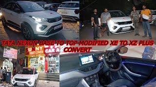 Tata Nexon Modified | Nexon Modification | Nexon 2022 | Base To Top | Alloys | XE TO XZ PLUS CONVERT