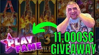 60,000 DOUBLE UP or NOTHING & Giveaway At PlayFAME