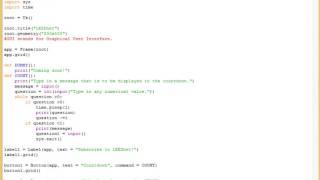 Tutorial 10- Coding with Python- Make a GUI Part 3