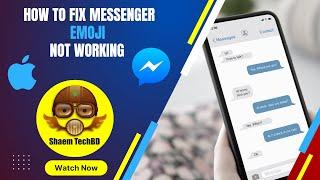 How to Fix Messenger Emoji not Working ios ( After New Updates 2023 )