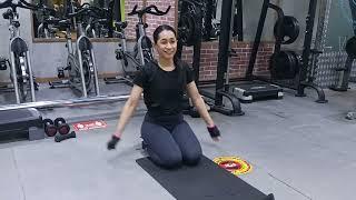 FEMALE WORKOUT SESSION | ABS WORKOUT | STAR BODY GYM AL-BARAHA BRANCH | DUBAI