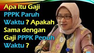 Apa itu Gaji PPPK Paruh Waktu Apakah Sama Dengan PPPK Penuh Waktu ? @kangedibae