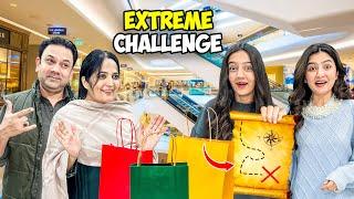 Extreme Challenge With My Parents | Fans Meet Up in Mall ️| Sistrology