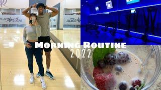 OUR 5 A.M. MORNING COUPLE ROUTINE | 2022 *REAL & RAW*