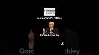 Mormonism VS Tattoos