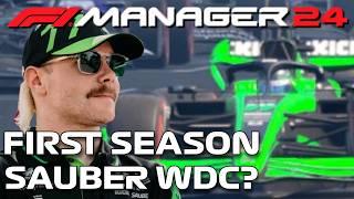 Bottas WDC with Sauber? - F1 Manager 2024