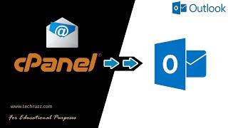 How To Create Email Address In cPanel & Setup Outlook To Send & Receive Emails