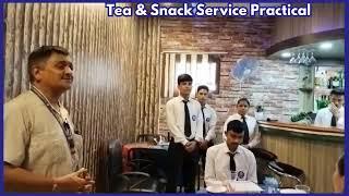 How to Serve Tea and Snacks to Guests in Restaurants or Hotels #restaurantservice  #waiter