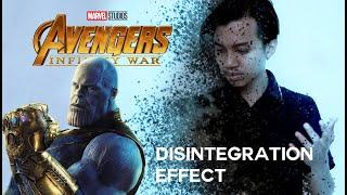 Avengers - Infinity War: Disintegration Effect