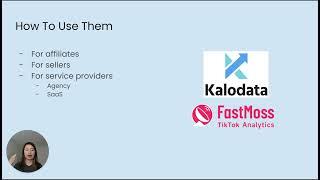 Kalodata vs FastMoss, which TikTok Shop Analytics Tool is better