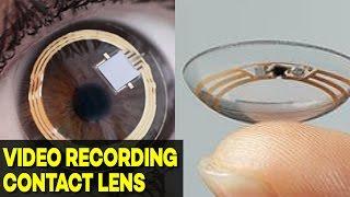 Sony Developing Video Recording Contact Lenses