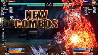 KOF XV : SHUNEI - New Combos  !