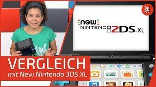 NEW NINTENDO 2DS XL vs NEW NINTENDO 3DS XL - Der Vergleich!