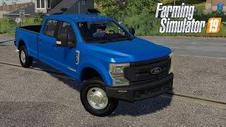 Ford F250 2020 Copart - Farming Simulator 2019[FS19 LS19 Car Vehicle Mod] #car #gaming #pickup #ford