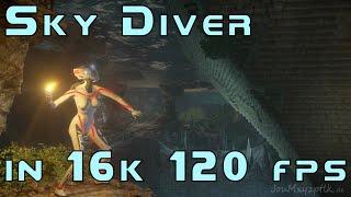 3DMark Sky Diver 16k 120fps with DoF hack