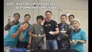 Bikin Onigiri Satu Kelas bersama Yayasan Siki Bali