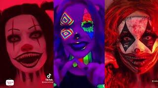 Clown makeup TikTok Compilation