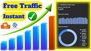Website Traffic | Secret Method To Get Organic Traffic Free