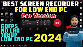 Best Screen Recorder for Windows/PC/Laptop | How to Screen Record on PC | 100% working 2024