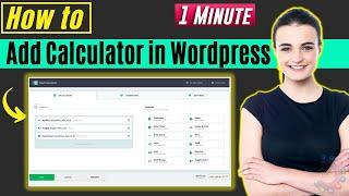 How to add calculator in wordpress 2024