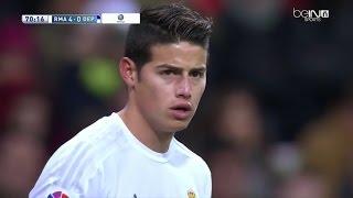 James Rodríguez vs Deportivo La Coruna (Home) 15-16 HD 720p [English Commentary]