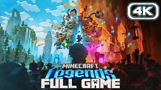 Minecraft Legends - FULL GAME Gameplay Walkthrough (4K 60FPS) No Commentary