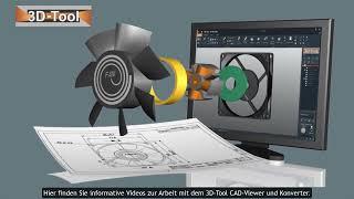 3D-Tool CAD-Viewer and Converter