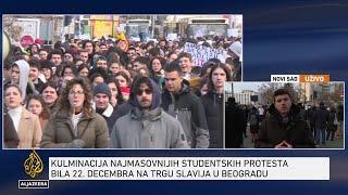 Studenti u Novom Sadu blokirali prometnu raskrsnicu, traže ostavku gradonačelnika