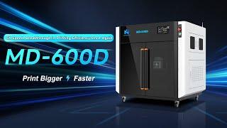 Unveiling the New MINGDA MD-600D: Large Format High-Speed Dual Extruder 3D Printer