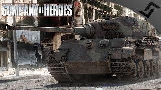 King Tiger Defends Berlin 1945 - Wikinger Realism Mod - Company of Heroes 2