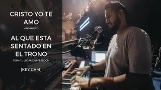 Worship Night Pt 2: Cristo Yo Te Amo + Al Que Esta Sentado en el Trono | Manny Vargas [KEY CAM]