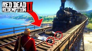 BIGGEST TRAIN ROBBERY IN RED DEAD REDEMPTION #9 || BB GAMING