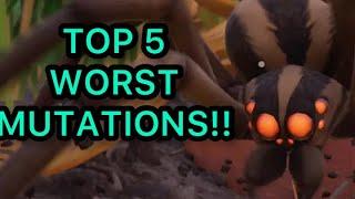 Top 5 Worst Mutations In Grounded | Grounded Top 5s