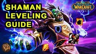 Classic WoW: Shaman Leveling Guide - Talents, Rotation & Weapon Progression