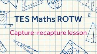 Capture Recapture Method for Sampling: TES Maths Resource of the Week