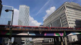 Canary Wharf Building complex in London, England